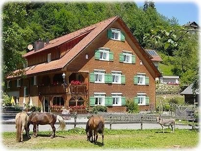 Hotel Gasthaus Schaefle Bürserberg Exteriér fotografie