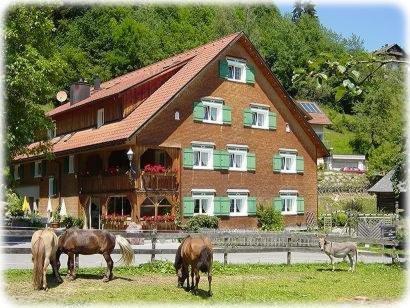Hotel Gasthaus Schaefle Bürserberg Exteriér fotografie