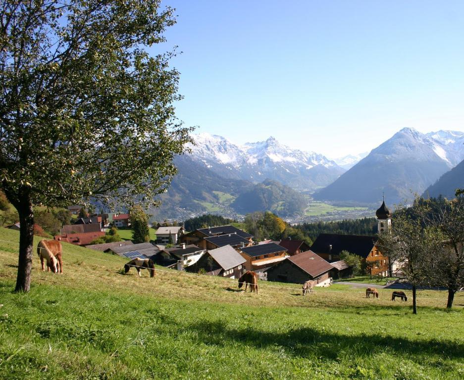 Hotel Gasthaus Schaefle Bürserberg Exteriér fotografie